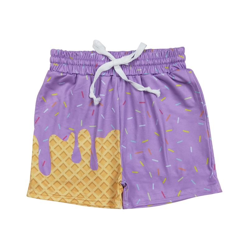 Comfort Reed Shop Baseball Lifestyle 101 Pizza Youth Shorts Quick-Dry Summer Streetwear Trendy Elastic Waistband Unisex Fit for Women & Youth