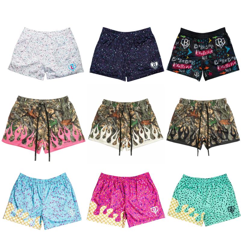 Comfort Reed Shop Baseball Lifestyle 101 Pizza Youth Shorts Quick-Dry Summer Streetwear Trendy Elastic Waistband Unisex Fit for Women & Youth