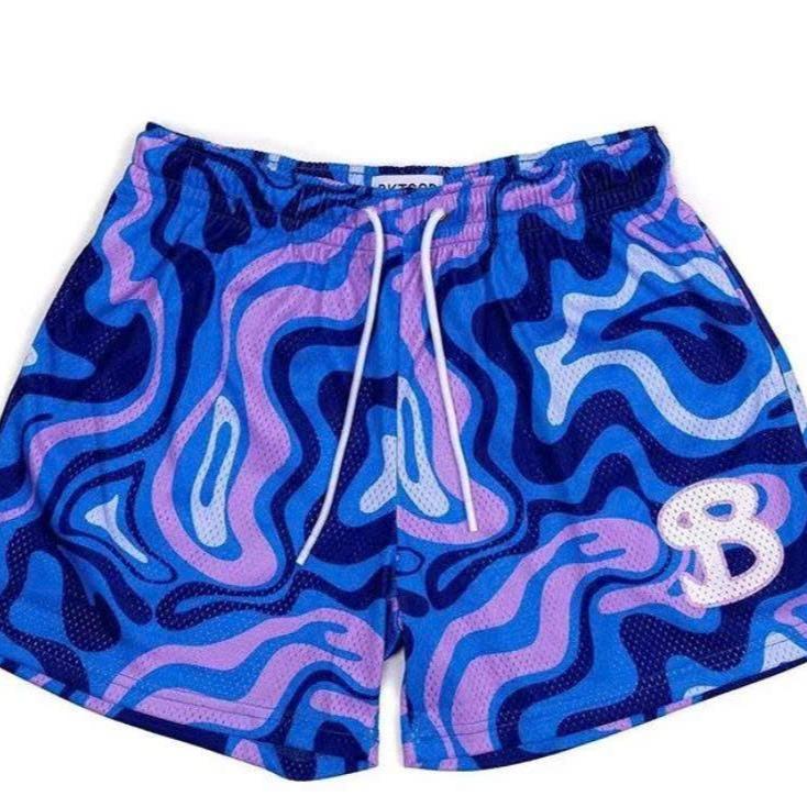 Comfort Reed Shop Baseball Lifestyle 101 Pizza Youth Shorts Quick-Dry Summer Streetwear Trendy Elastic Waistband Unisex Fit for Women & Youth