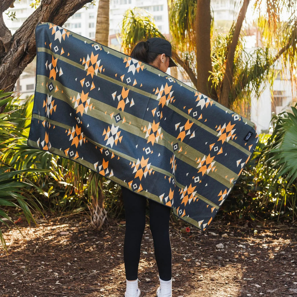 Steppes Frontier Car Seat Cover Towel - Silicone-Lined Hood Universal Fit Car Seat Cover Towel for Sweat Protection